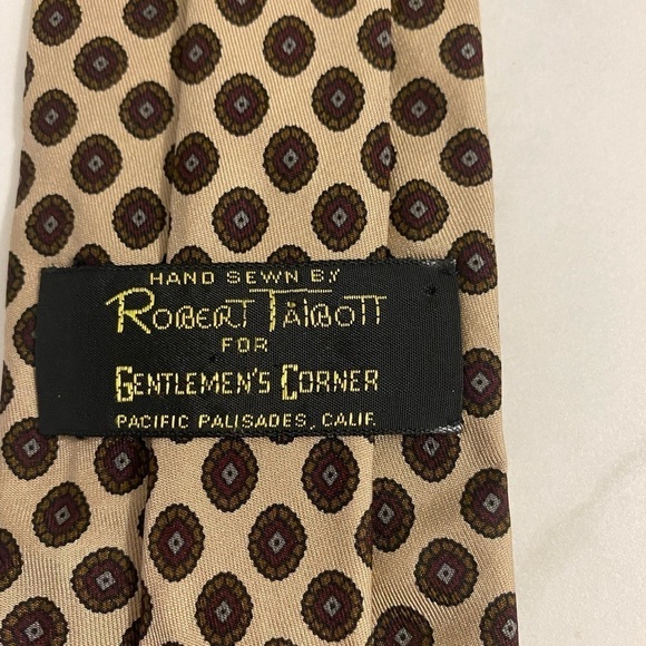 Robert Talbott for Gentlemen’s Corner 100% silk necktie - Picture 2 of 5